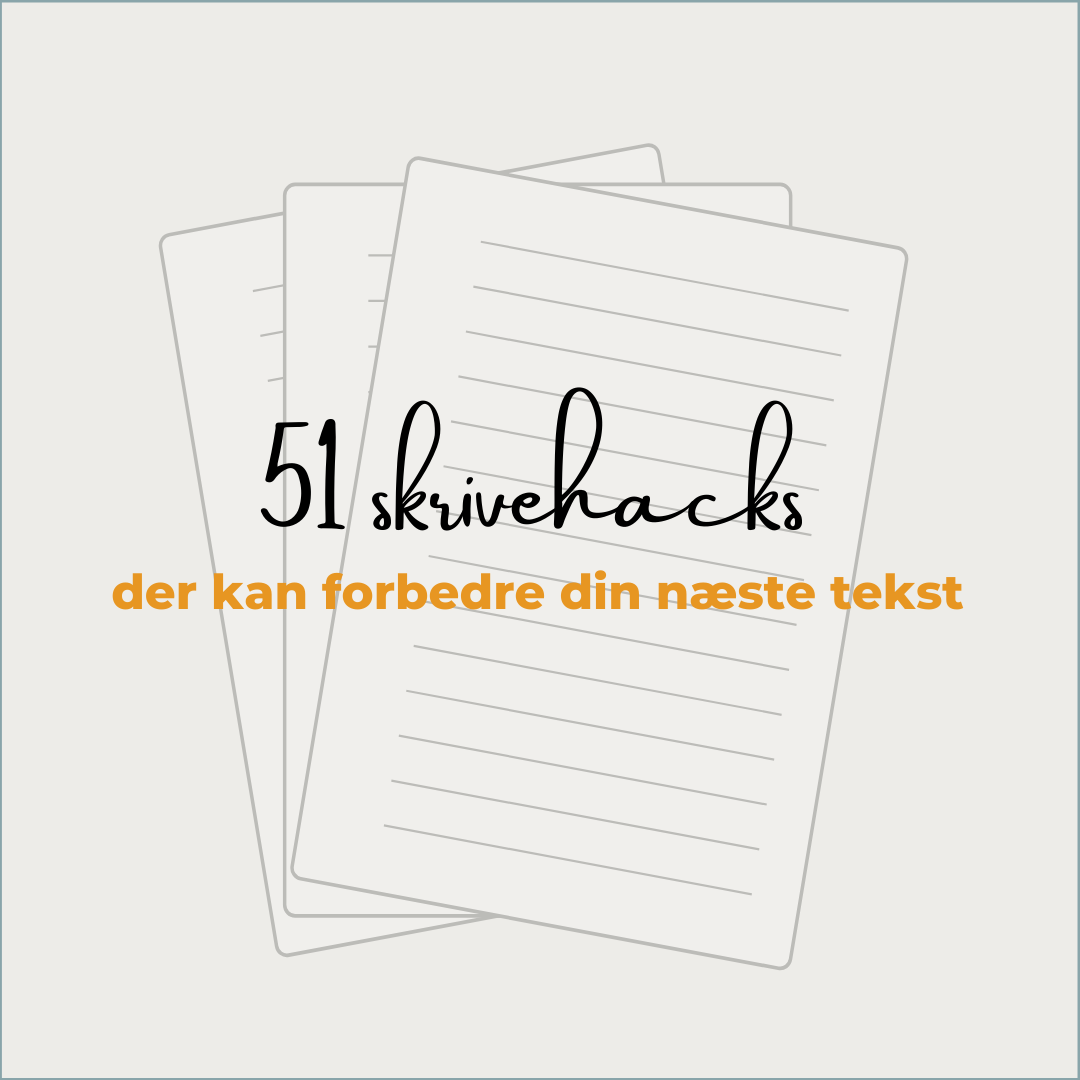 51 skriveråd der kan booste dine tekster